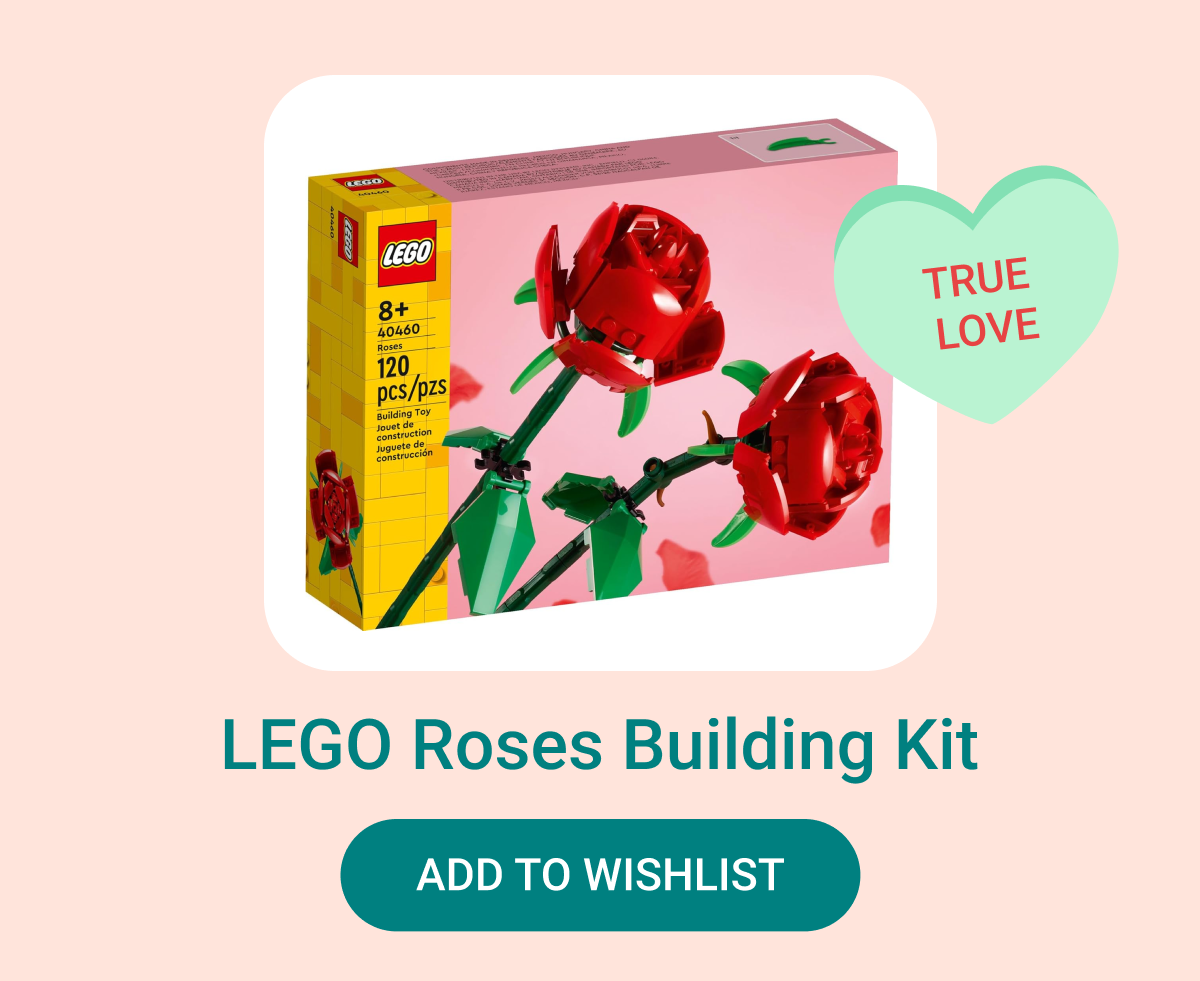 LEGO Roses Building Kit